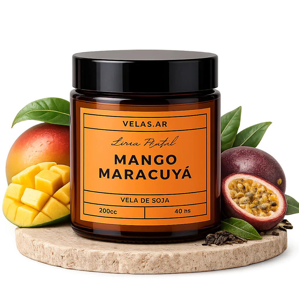 Vela de soja Mango & Maracuyá